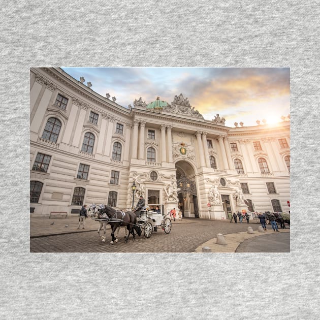 Hofburg palace in Vienna, Austria by mitzobs